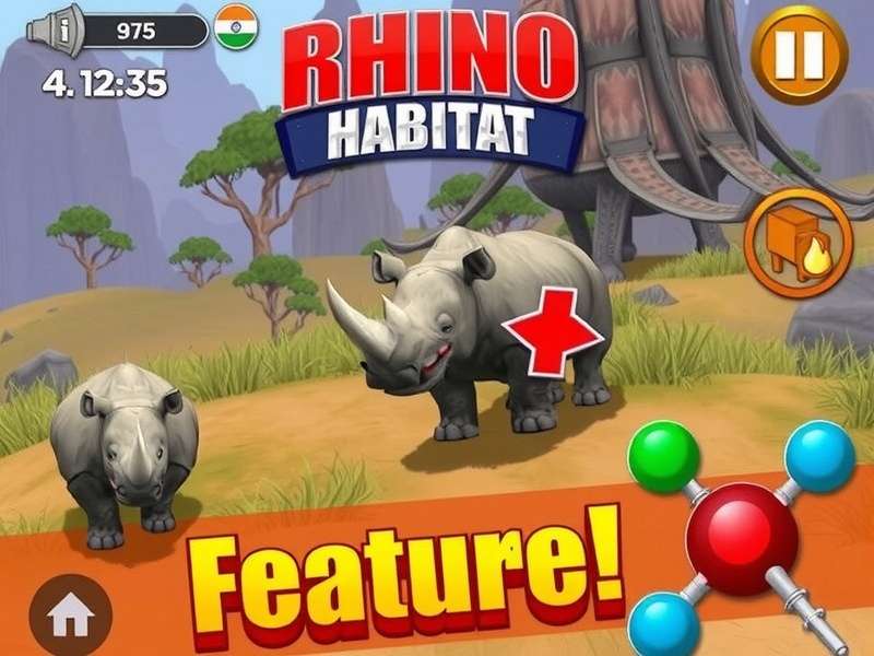 Rhino Habitat Adventure Indian Localization Features